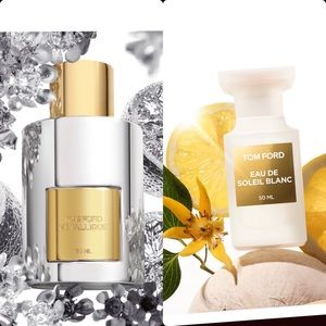 Tom Ford Metallique 3.4 oz & Tom Ford Eau De Soleil Blanc 1.7 oz . Both BNIB